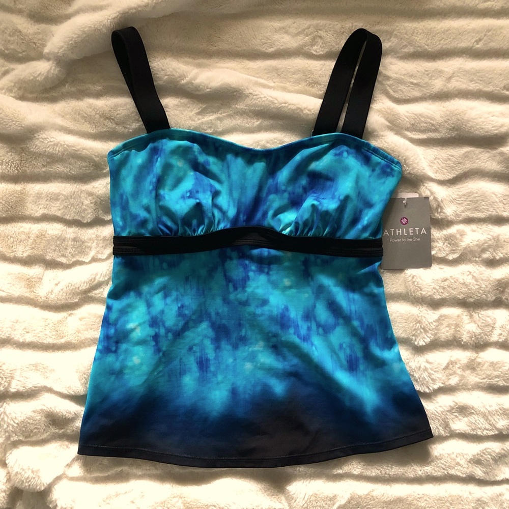 NWT Athleta tankini top Size 32D/DD